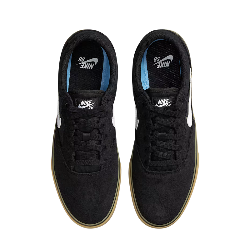 Nike - Nike SB Chron 2 - Black/White-Black-Gum Light Brown - Sneaker