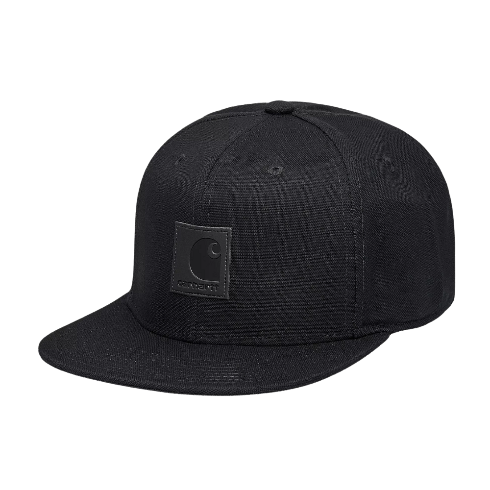 Carhartt - Logo Cap - Black - Snapback Cap