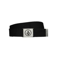 Volcom - Circle Web Belt - Black - Textilgürtel