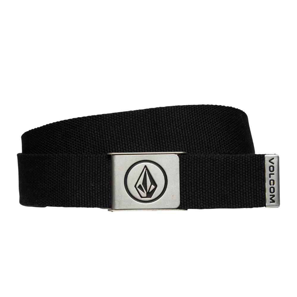 Volcom - Circle Web Belt - Black - Textilgürtel