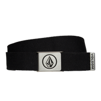 Volcom - Circle Web Belt - Black - Textilgürtel