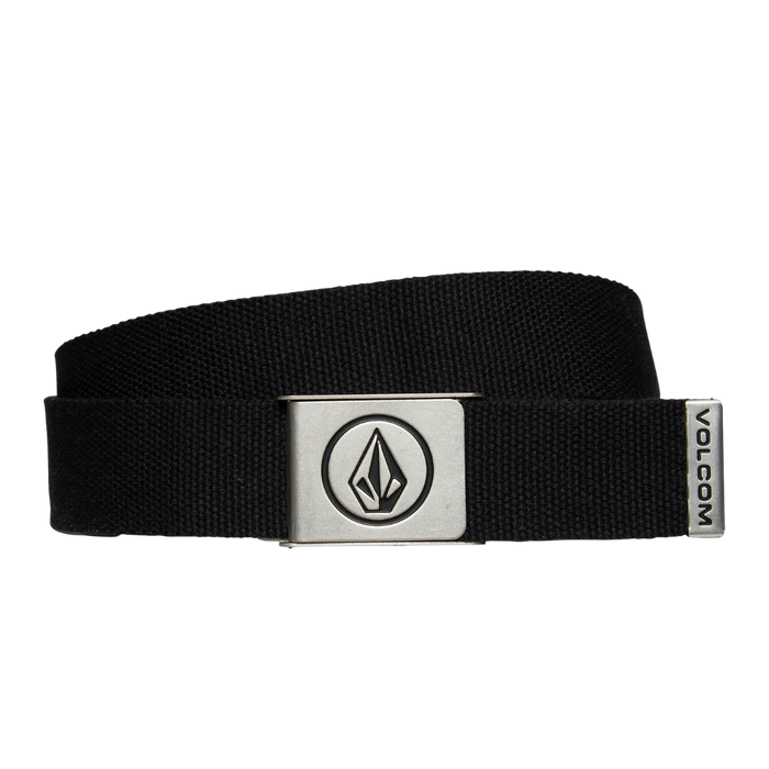 Volcom - Circle Web Belt - Black - Textilgürtel