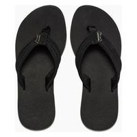 Reef - REEF CUSHION BREEZE - BLACK/BLACK - Flip Flop