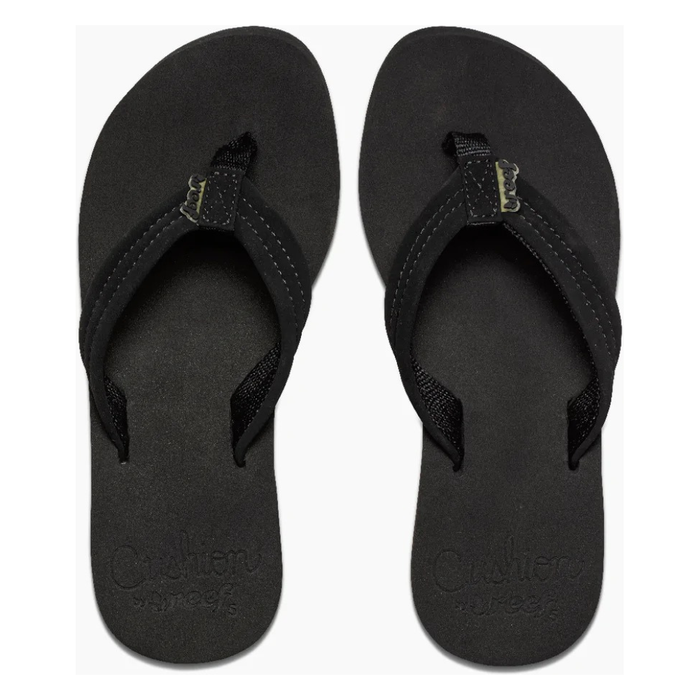 Reef - REEF CUSHION BREEZE - BLACK/BLACK - Flip Flop