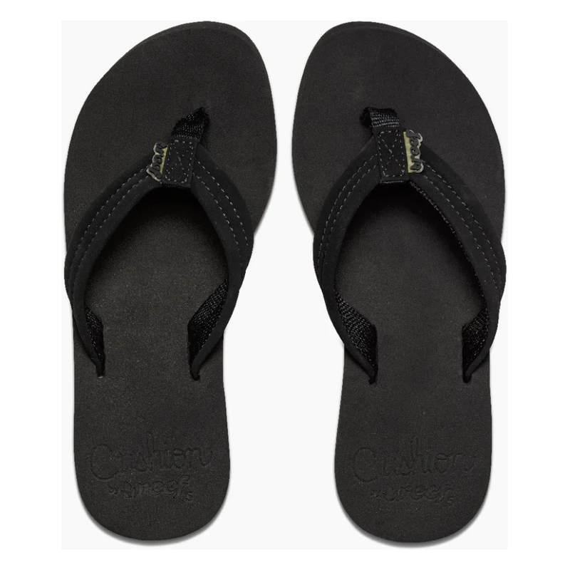 Reef - REEF CUSHION BREEZE - BLACK/BLACK - Flip Flop