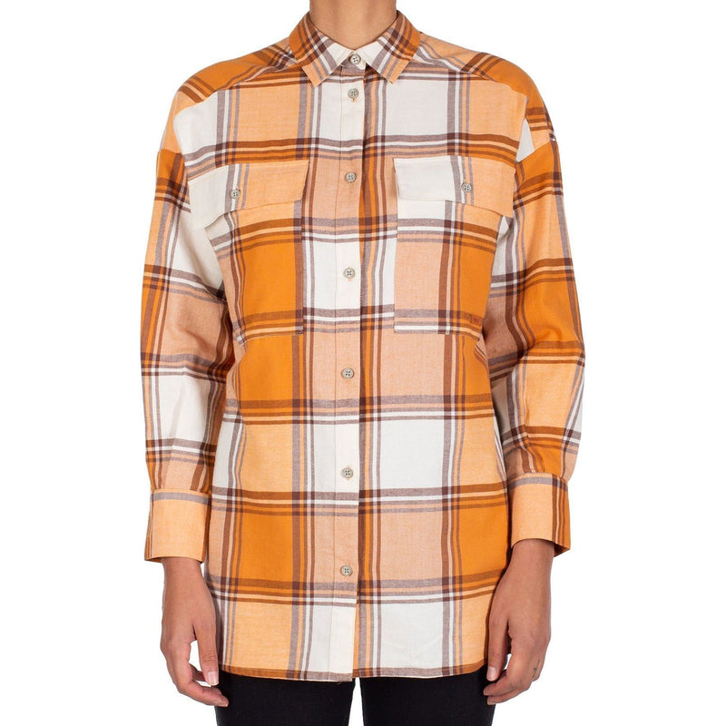 Chrissy Shirt - Iriedaily - rusty orange - Langarmhemd 