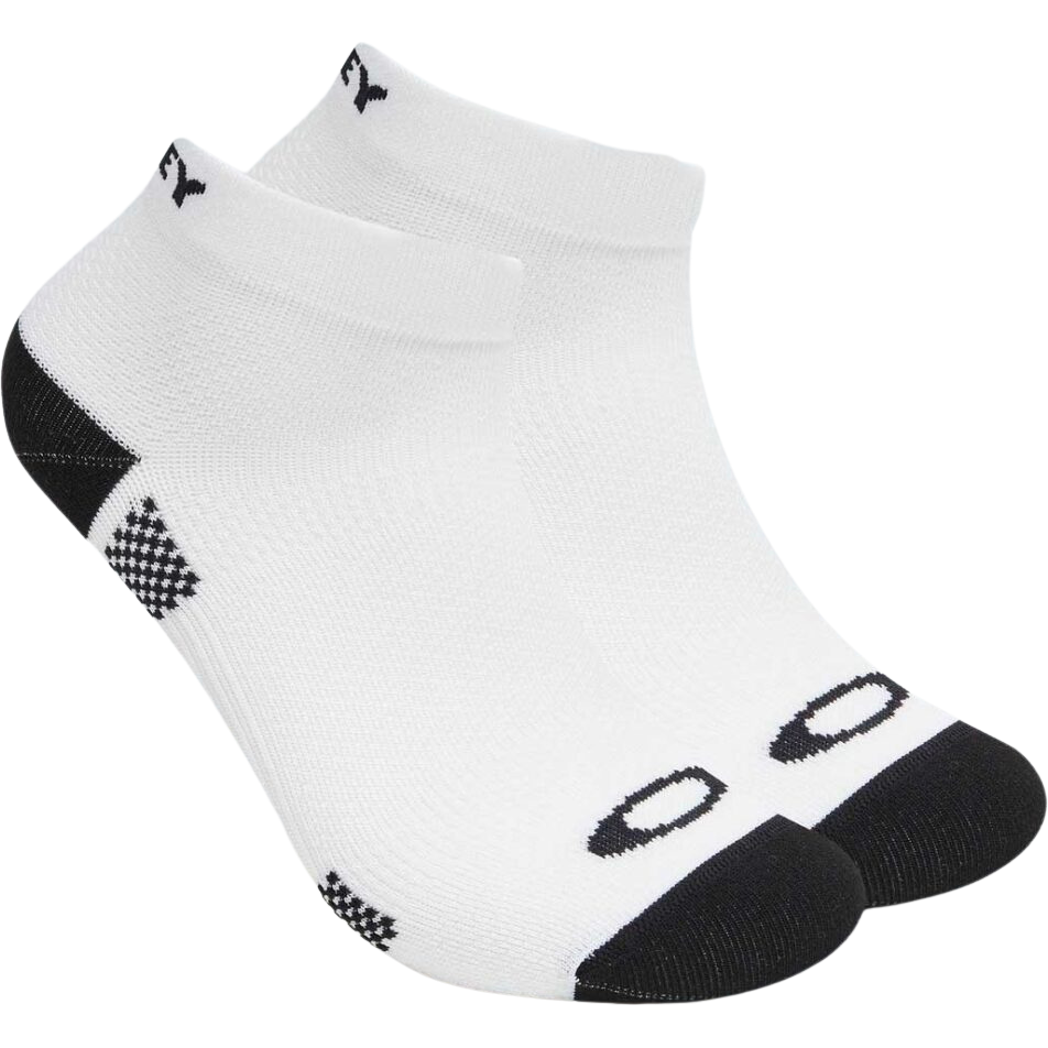 Oakley - RIBBED ELLIPSE SHORT SOCKS - White - Füßling