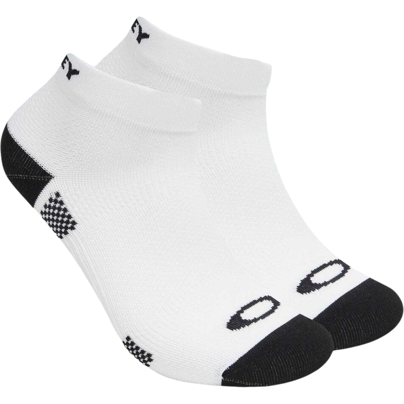 Oakley - RIBBED ELLIPSE SHORT SOCKS - White - Füßling