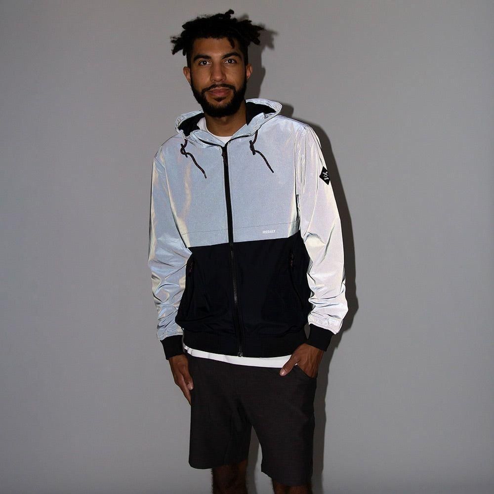 Iriedaily - Resulaner Jacket  - Blackflective - Windbreaker