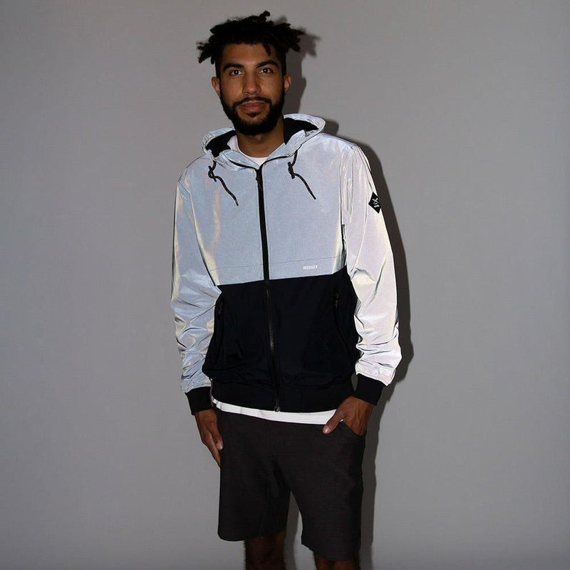 Iriedaily - Resulaner Jacket  - Blackflective - Windbreaker