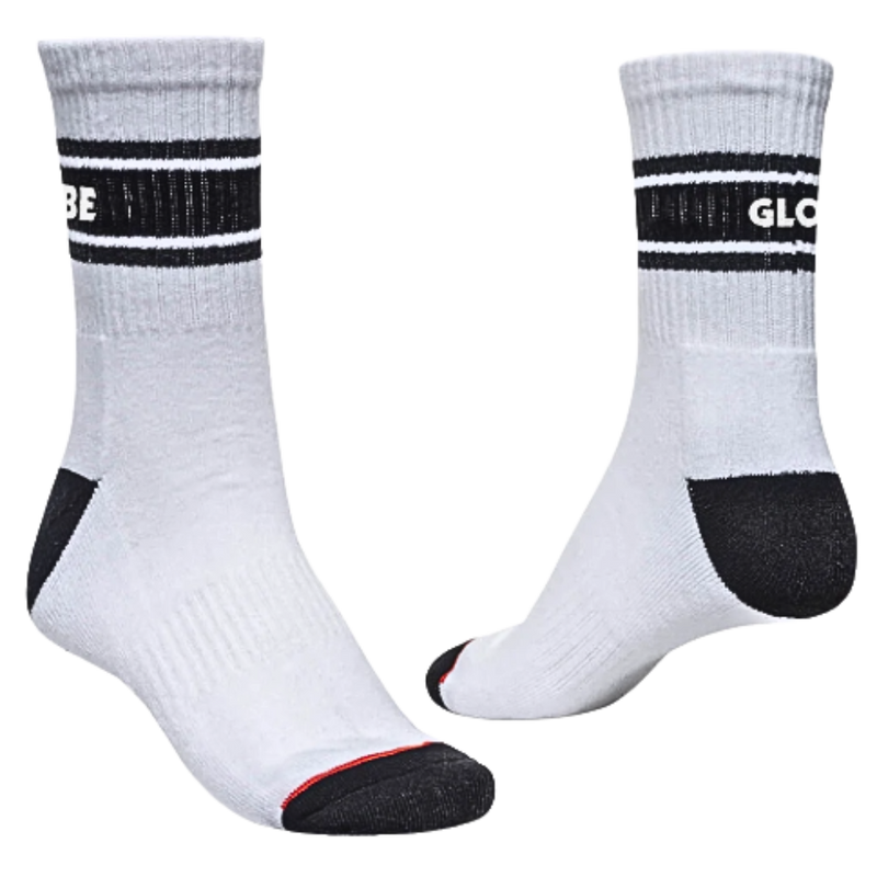 Globe - Triple Stripe Crew Sock 5 Pack - Assorted - Socken