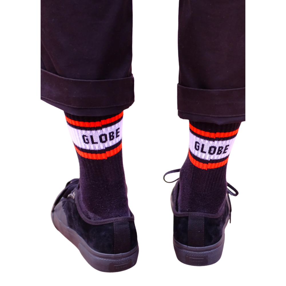Globe - Triple Stripe Crew Sock 5 Pack - Assorted - Socken