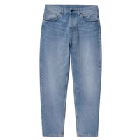 Carhartt WIP - Newel Pant - Blue light used wash - Regular Fit