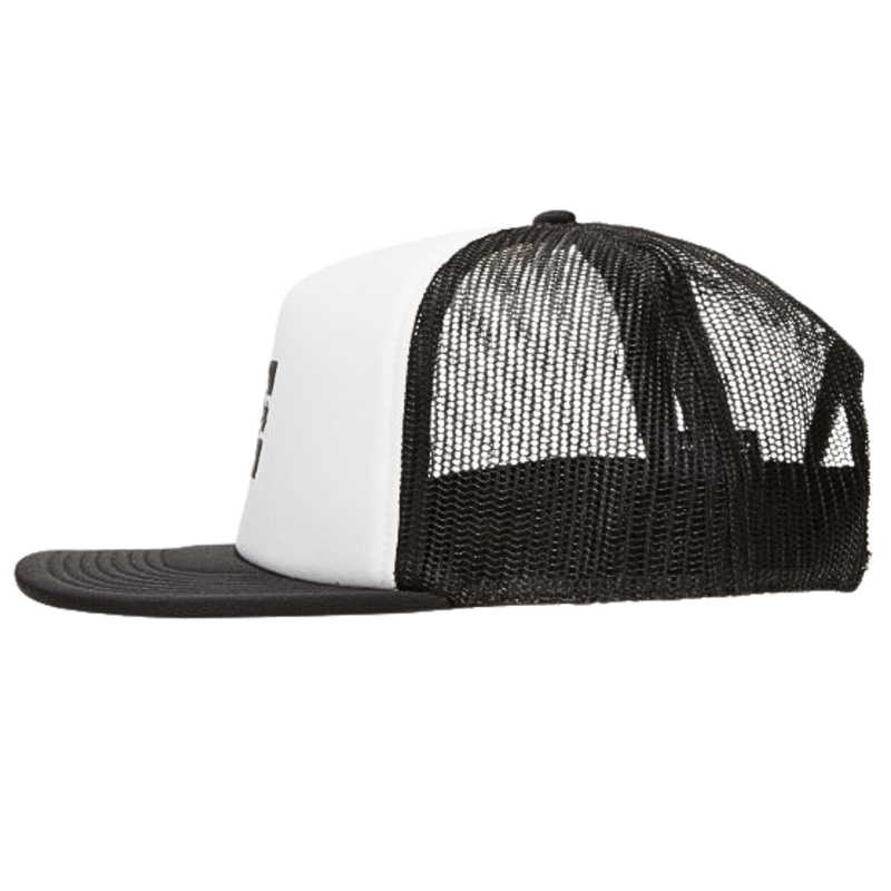 DC - Gas Station Trucker Boy - White / Black - Trucker Cap