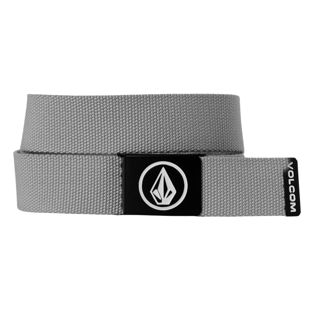 Volcom - Circle Web Belt - Heather Grey - Textilgürtel