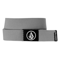 Volcom - Circle Web Belt - Heather Grey - Textilgürtel