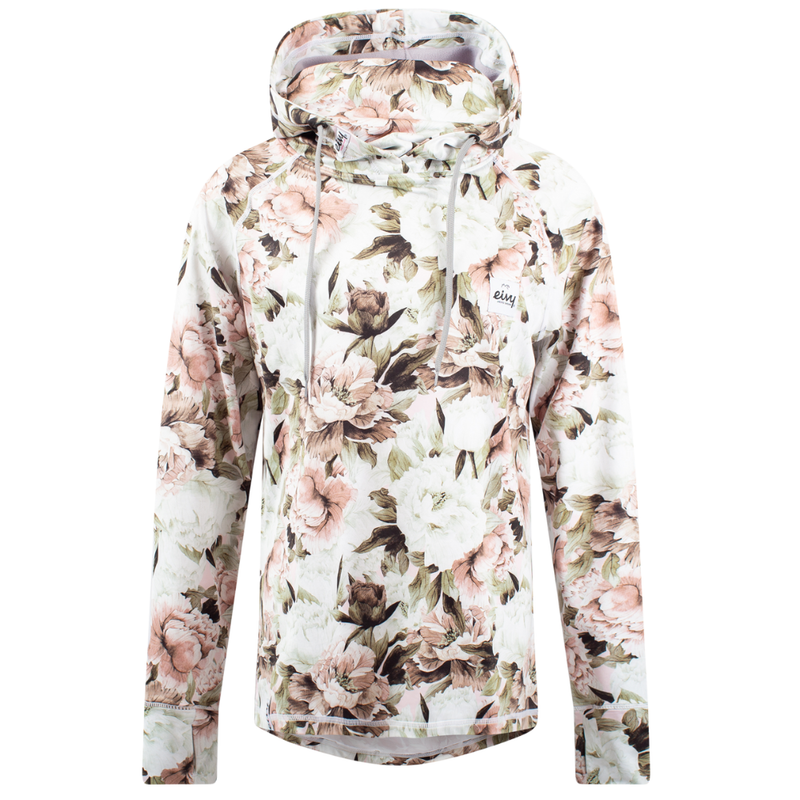Eivy - Boyfriends Fit Hoodie Top - Bloom - Techshirt Langarm