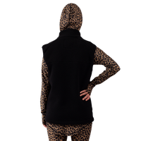 Eivy - Lumberjackie Sherpa Vest - Black - Fleece Weste