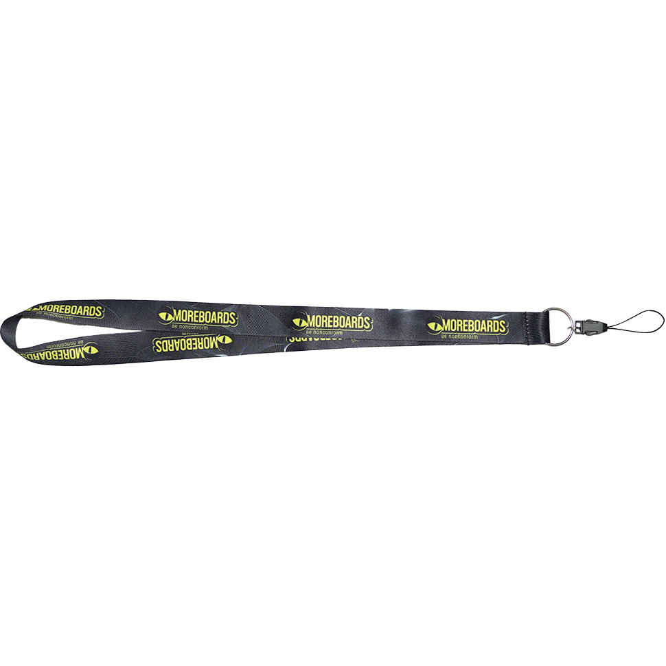 Moreboards - MB LYard - Black Yellow - Schlüsselanhänger