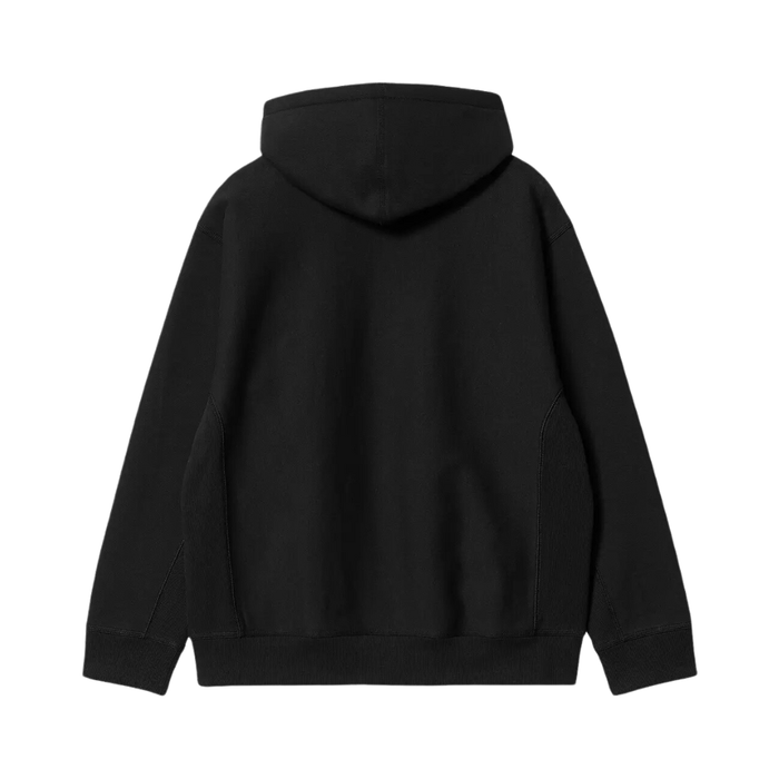 Carhartt - Hooded American Script Sweat - Black - Hoodie