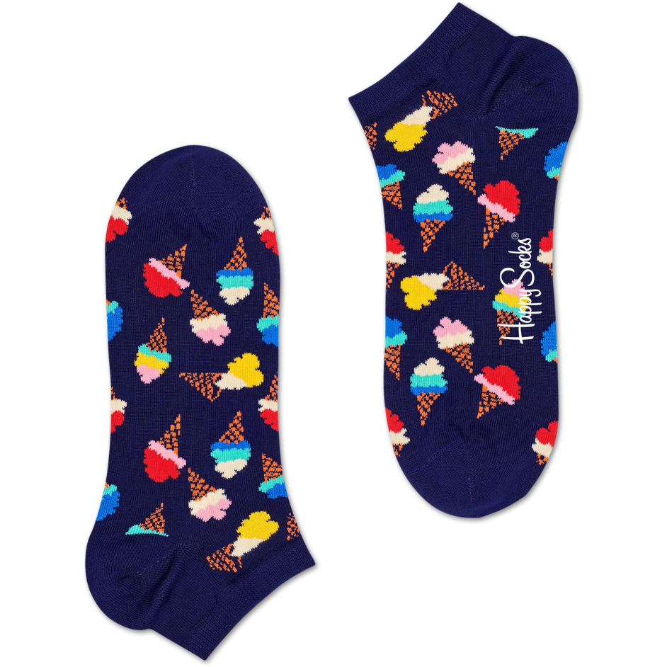 Happy Socks - Icecream Low Sock - Navy - Socken