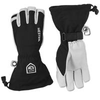 Hestra - Army Leather Heli Ski - 5 finger - Black - Handschuh