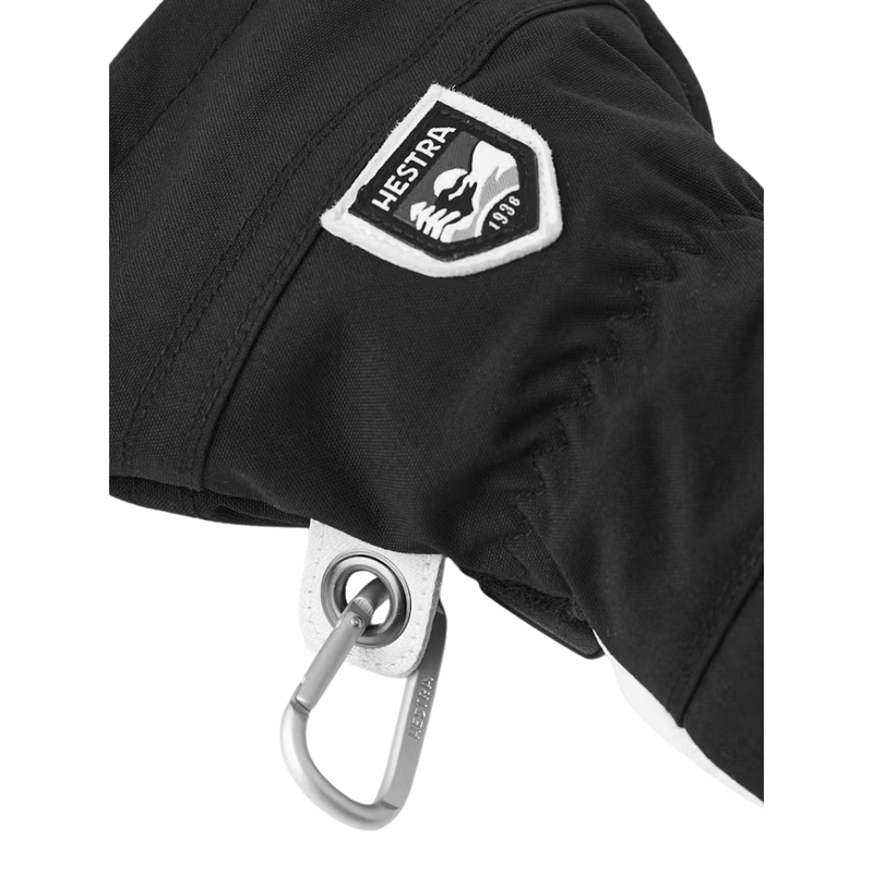 Hestra - Army Leather Heli Ski - 5 finger - Black - Handschuh
