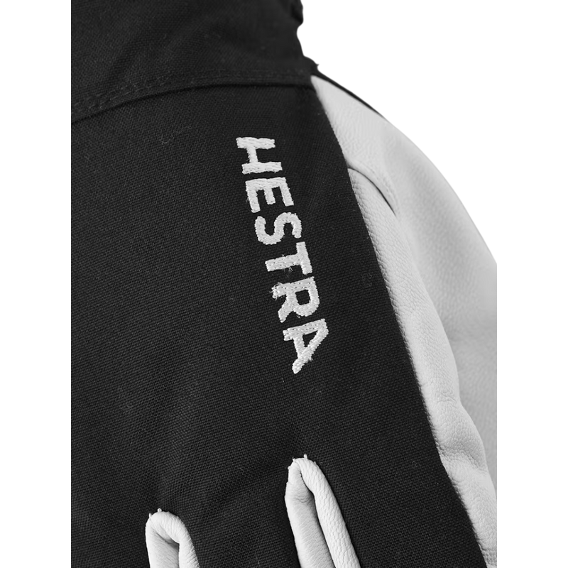 Hestra - Army Leather Heli Ski - 5 finger - Black - Handschuh