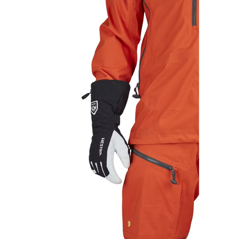 Hestra - Army Leather Heli Ski - 5 finger - Black - Handschuh
