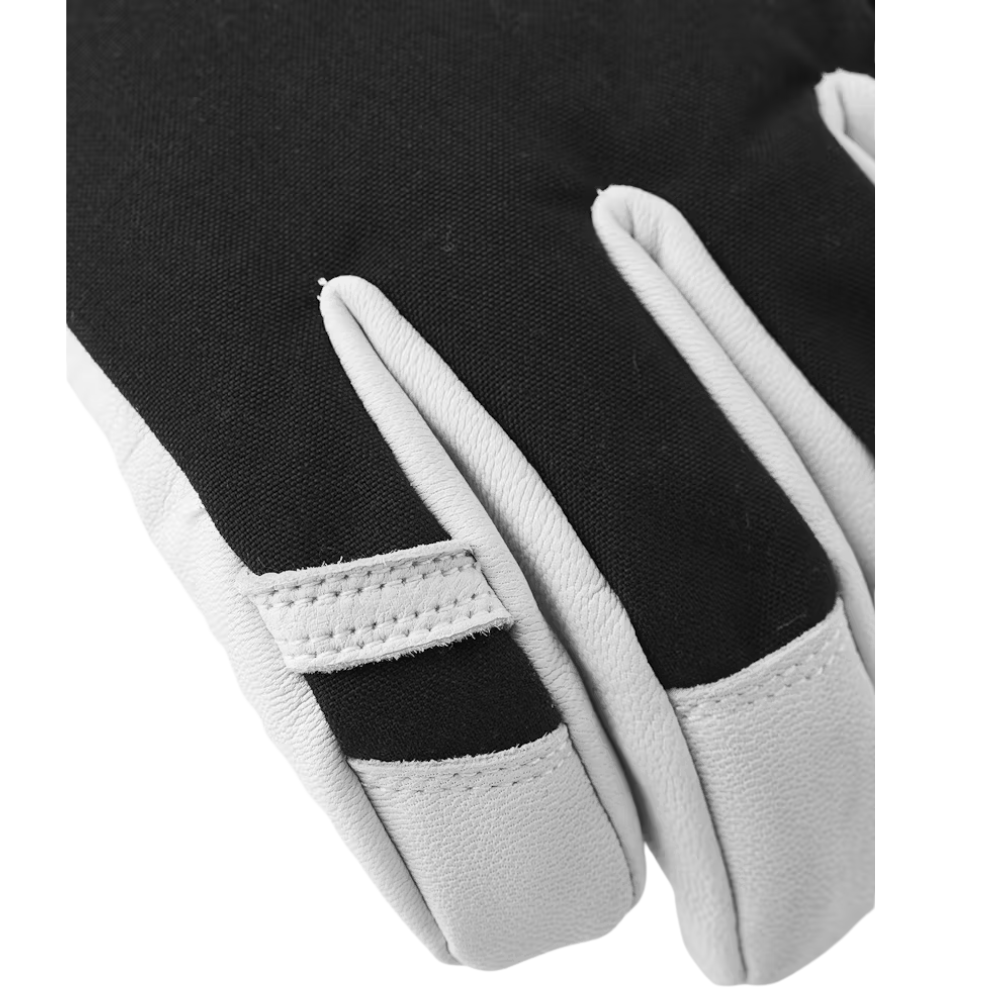 Hestra - Army Leather Heli Ski - 5 finger - Black - Handschuh