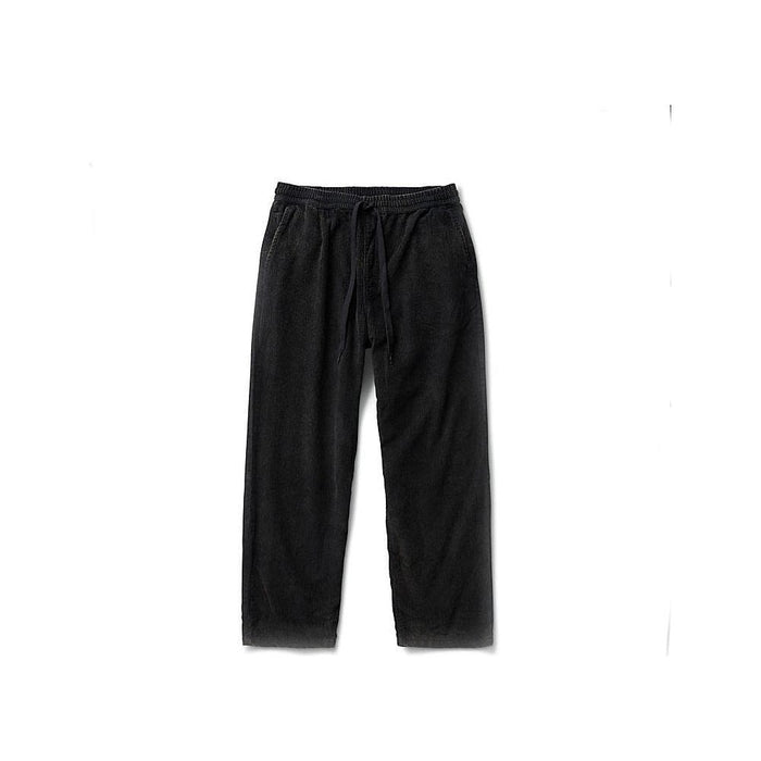 Vans - RANGE BAGGY TAPRD ACID WASH CORD PANT - Black - Relaxed Fit Pant