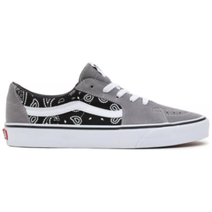 Vans - UA SK8-Low - GRAY/TRUE WHITE - Sneaker