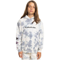 Quiksilver - DIAMOND HERITAGE HOOD YOUTH - GREY VIOLET TIE DYE 231 - Kapuzenpulli