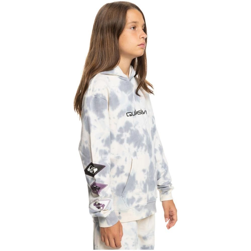 Quiksilver - DIAMOND HERITAGE HOOD YOUTH - GREY VIOLET TIE DYE 231 - Kapuzenpulli