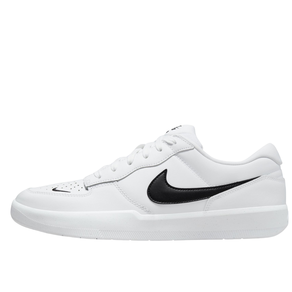 Nike - Nike SB Force 58 Premium - WHITE/BLACK-WHITE-WHITE - Skateschuh