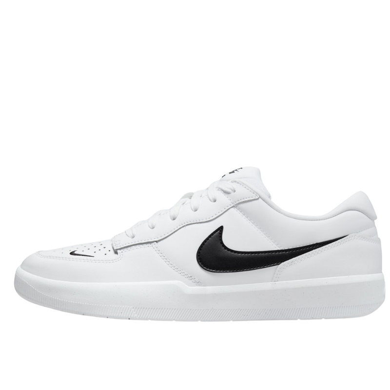 Nike - Nike SB Force 58 Premium - WHITE/BLACK-WHITE-WHITE - Skateschuh