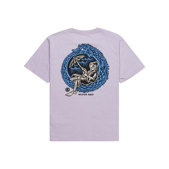 Element - THE CYCLE SS - LAVENDER GRAY - T-Shirt