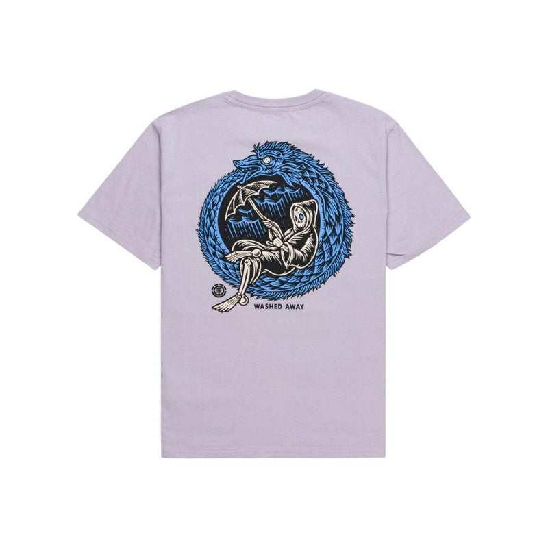 Element - THE CYCLE SS - LAVENDER GRAY - T-Shirt