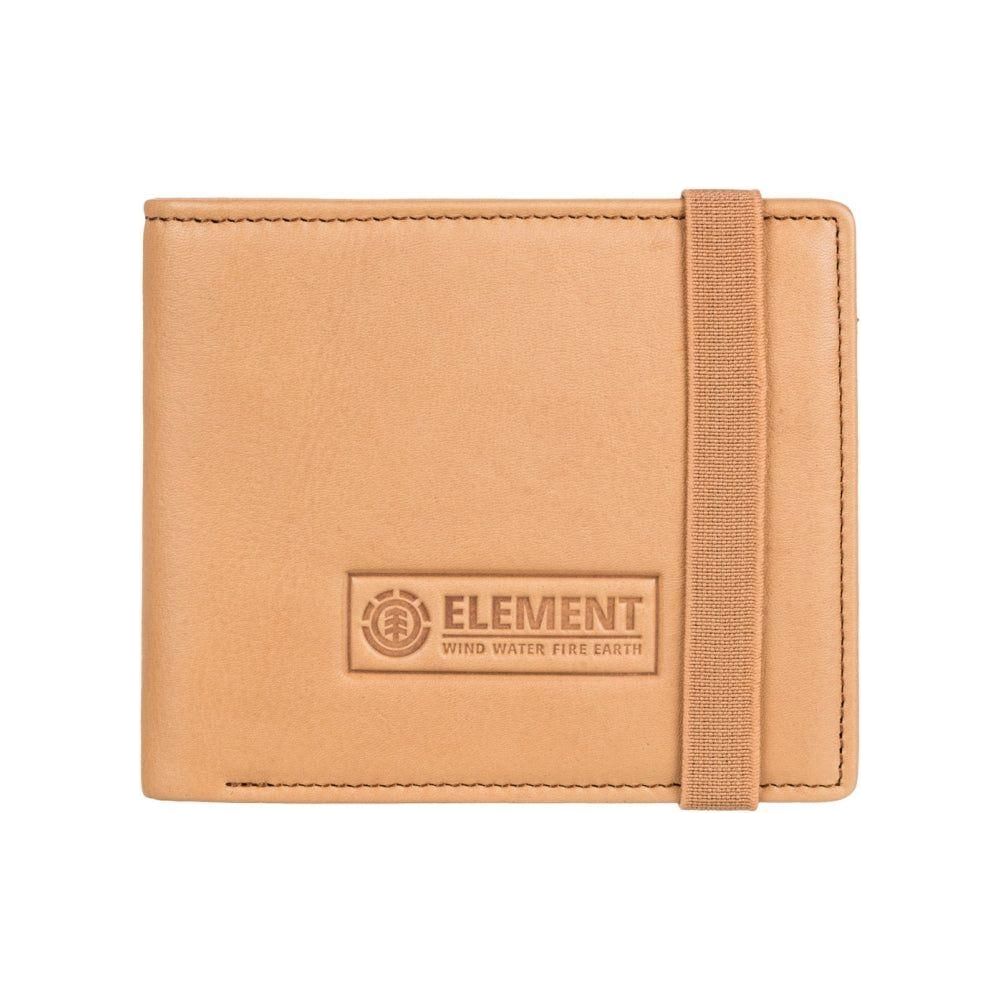 Element - STRAPPER LEATHER WALLET - BROWN - Ledergeldtasche