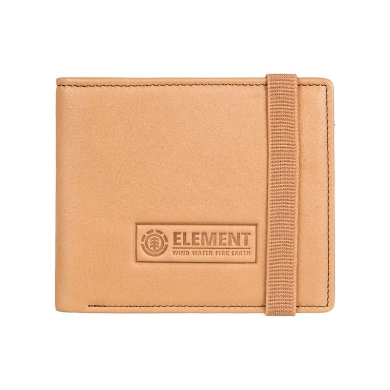 Element - STRAPPER LEATHER WALLET - BROWN - Ledergeldtasche