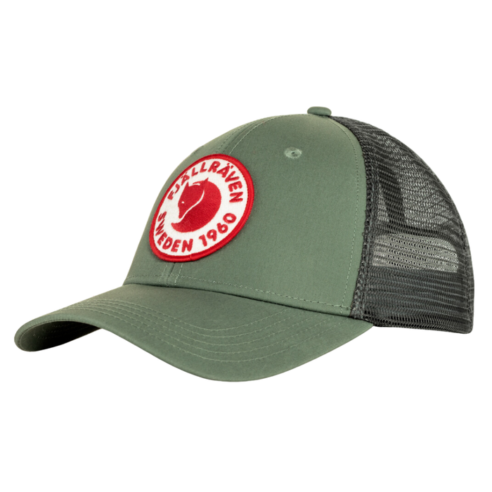 FjällRäven - 1960 Logo Langtradarkeps - Patina Green - Trucker Cap