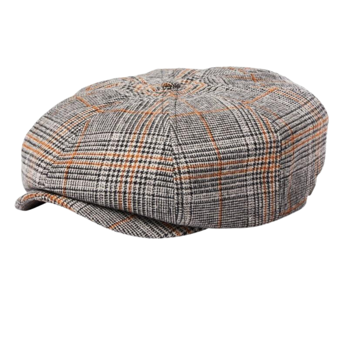 Brixton - BROOD SNAP CAP                 - OFF WHITE/BLACK/PARADISE ORANG - Hut