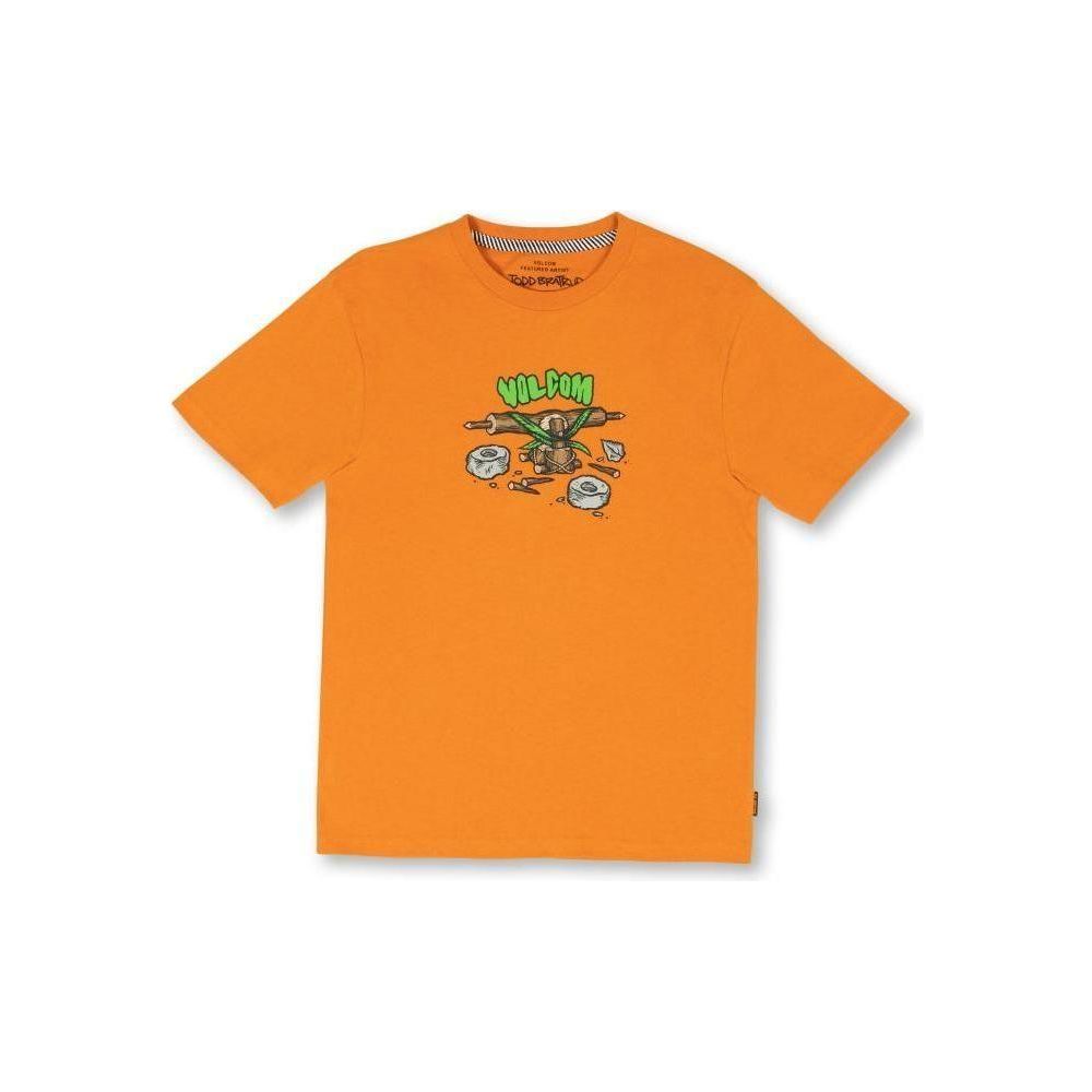 Volcom - FA TODD BRATRUD SST - SAFFRON - T-Shirt
