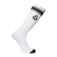 Volcom - High Stripe Sock PR - White - Socken