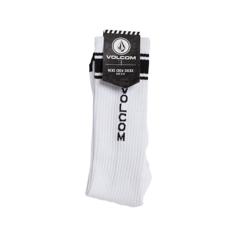 Volcom - High Stripe Sock PR - White - Socken