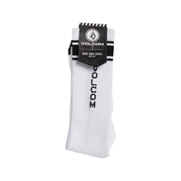 Volcom - High Stripe Sock PR - White - Socken