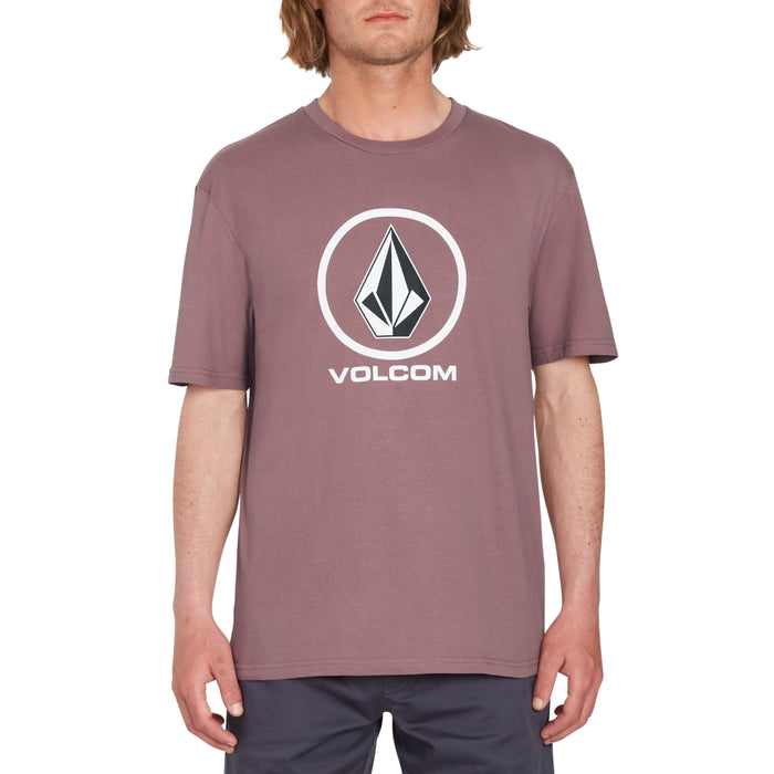 Volcom - CRISP STONE BSC SST - BORDEAUX BROWN - T-Shirt