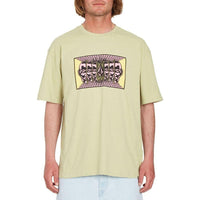 Volcom - MIND INVASION LSE SST 1 - LENTIL GREEN - T-Shirt
