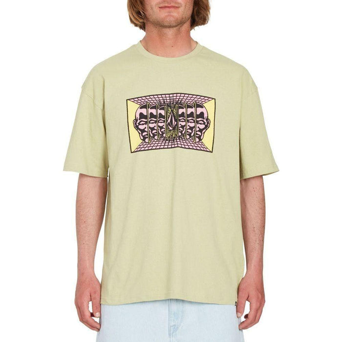 Volcom - MIND INVASION LSE SST 1 - LENTIL GREEN - T-Shirt