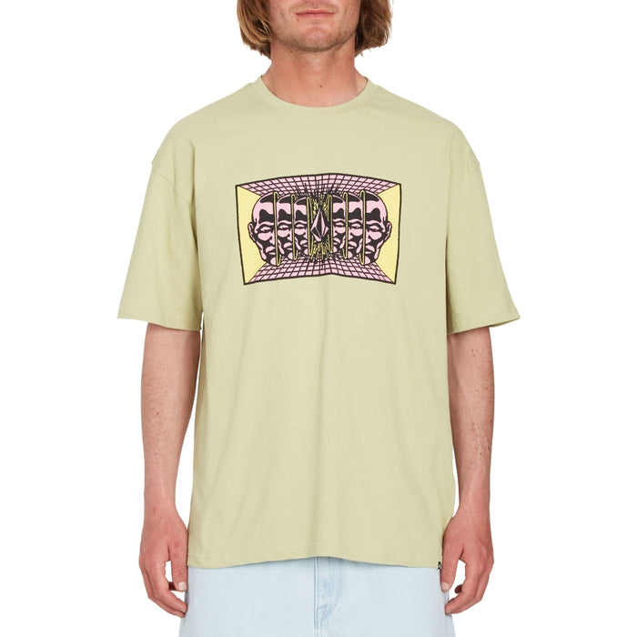 Volcom - MIND INVASION LSE SST 1 - LENTIL GREEN - T-Shirt